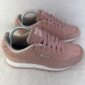 Reebok Shoes Womens Size 8‎ Pink Suede Classics Ortholite Low Top Sneakers